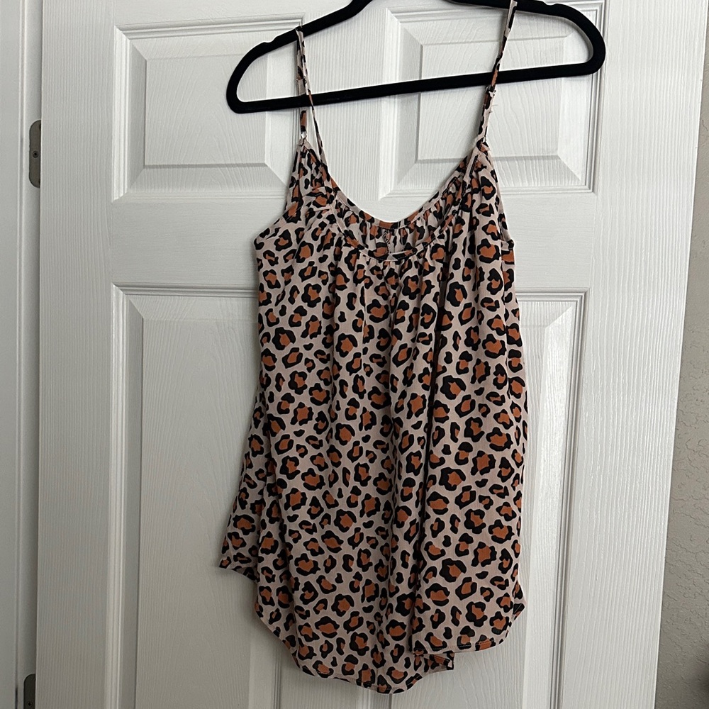 Leopard Print Women's Top